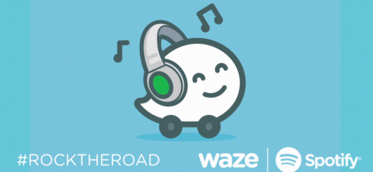 Waze e Spotify
